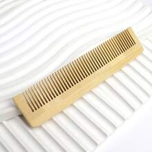 Handmade Bamboo And Wood Comb, Unisex Non-Static And Fine Tooth Comb, Soothing Scalp And Hair Health - Multicolor - View 2