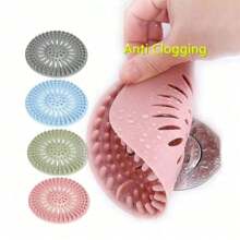 1pc/3pcs Hair Catcher Shower Drain Covers ,Shower Drain Hair Catcher,Drain Hair Catcher,Protector Silicone Bathtub Hair Stopper ,Easy To Install And Clean ,Suit For Bathroom Tub Shower And Sink. Home Bathroom Decor Fall Decor Back To School
