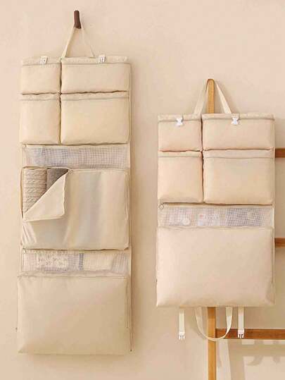 1Pc Travel Storage Hanging Bag Clothing Underwear Socks Classification Storage Box Business Trip Large Capacity Portable Suitcase Storage Bag For Travel,Outdoor,Vacation Holiday Bag For School School Accessories School Stuff