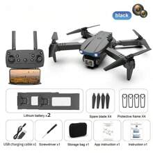 Drone With 2 Cameras 1080P HD Adults, Foldable Mini Drone, One Key Take Off/Land, Altitude Hold, Headless Mode, Gravity Control, Gestures Selfie, 360°Flip, Waypoint Fly, Gift For Christmas