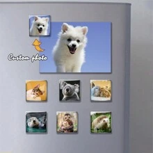 12 piezas de imanes personalizados para refrigerador, redondos/cuadrados, decoración de foto personalizada, imanes para notas en la cocina, de succión múltiple para uso doméstico, multifuncionales, ornamentales, reutilizables, exquisitos, elegantes, de alta calidad, coloridos, modernos, personalizados, únicos, regalos ideales para él, regalos ideales para ella, novio, papá, novia, mamá, familia, amigos, salón de té, hogar, jardín, oficina, para aniversarios, para el Día de San Valentín, para el Día de la Madre, para cumpleaños, para el Día del Padre, para graduaciones, para bodas, para inauguración de casa