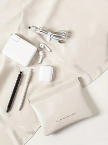 1PC Fashion Pattern Data Cable Storage Bag Automatic Closure Wired Earphone Carry-On Bag Power Charger Lipstick Bag Portable Storage Bag Travel Organizer, Small Travel Cable Organizer, Travel Essentials, Travel Accessories, Cell Phone Cable Organizer School College Electronic Bag Power Bank Portable Charger Charger Case Headphone Case Cable Bag Digital Camera Camera Case Camera Bag