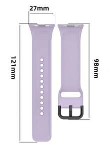 A Silicone Watch Strap Compatible With Redmi 5/4 Watche And Xiao Mi Band 9/8 Pro, With 12 Colors To Choose From, And Multiple Colors To Mix And Match Freely. The Silicone Material Is Smooth, Delicate, Lightweight, Washable, And Stylish.