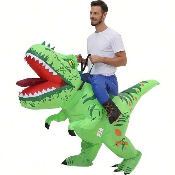 Adult Tyrannosaurus Rex Costume, Dinosaur Knight Costume, Blow Up Dinosaur Costume, Funny Dinosaur Toys