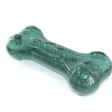 TPR 耐用狗狗咀嚼玩具耐咬出牙清洁器和吱吱叫训练玩具，适合室内/室外海滩、阳光、旅行、凉爽等水上活动，缓解牙齿疼痛，中型犬牙齿护理咀嚼玩具经过测试 - 淺藍色 - 查看 16