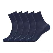 5 Pairs Of Diabetes Breathable Socks, Men's And Women's Knitting Medium Cylinder Non Binding Elastic Socks, Health Gift, High Elasticity Fabric Neutral Socks, Sweet Curse Socks, The Big D Socks, Spiking Socks, Non-Restraining, Flat Knit Upper, Comfortable, Fragrance-Free, Loose Socks - Multicolor - View 16