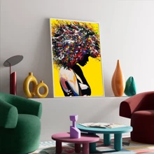 1pc Colorful Graffiti Canvas Wall Art Painting,Wallpaper Poster,Ideal Gift For Bedroom Living Room Corridor, Wall Art, Wall Decor, Room Decoration,Desktop Decoration,Water Proof Uitable For Bedroom, Living Room, Study Room, Hotel Bar, Corridor, Waterproof Mural