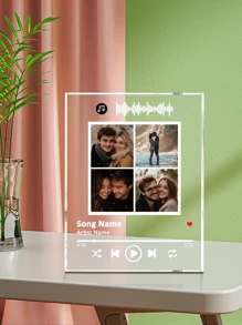 1 pièce Plaque personnalisée Spotify, plaque d'image de couple personnalisée, cadre photo personnalisé, plaque de musique de chanson de couple personnalisée, cadre photo décoratif personnalisé pour la maison, plaque de couverture d'album, cadeaux uniques pour les femmes, cadeaux romantiques d'art musical, cadeau d'anniversaire, cadeau de la Saint-Valentin, cadeau d'anniversaire, cadeau de mariage, cadeau de fête des mères, cadeau de fête des pères, cadeau pour la meilleure amie, meilleur cadeau pour maman/papa, cadeau pour elle/lui, meilleur cadeau pour le petit ami, Saint-Valentin, décoration de Saint-Valentin Haute qualité, personnalisé, unique Cadeaux idéaux pour elle petit ami, petite amie pour les anniversaires, pour la Saint-Valentin, pour la fête des mères, pour les anniversaires, pour la fête des enfants, pour la fête des pères, pour la remise des diplômes, pour les mariages, pour le pendaison de crémaillère Salon, maison