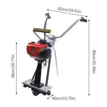 HYYKJ-US 35.8CC 4 Stroke Wet Concrete Power Vibrating Screed Gas Cement Leveling Machine - 1 - View 4