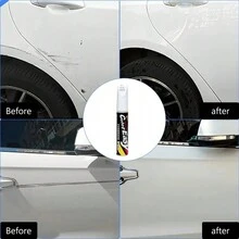 Car Paint Scratches Repair Brush Pen Waterproof Water Paint Marker Pen Car Tire Tread Care Automotive Black White Red Silver - one-size - View 10