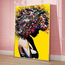 1pc Colorful Graffiti Canvas Wall Art Painting,Wallpaper Poster,Ideal Gift For Bedroom Living Room Corridor, Wall Art, Wall Decor, Room Decoration,Desktop Decoration,Water Proof Uitable For Bedroom, Living Room, Study Room, Hotel Bar, Corridor, Waterproof Mural