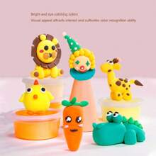 6/12/24/36/48 Colors Space Dough Clay, Toy Modeling Playdough, Children Handmade DIY Colored Clay Toy, Modeling Putty Clay Game, Ultra Light Space Clay Educational Toy, Craft Gift,Playdough Kids Diy,Play Dough Toy,طين,Kids Toys,Boys Toys,Play Clay