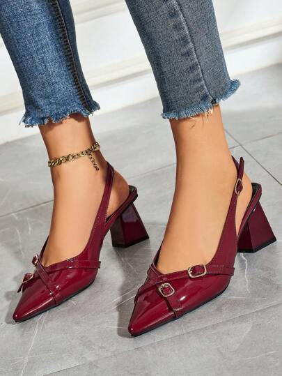 Komfortable schwere High-Zehen Geschlossene Zehensandalen in Schwarz, modische und vielseitige Damenschuhe mit hohem Absatz