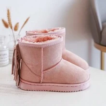 Botas con flecos informales para niños