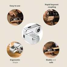 Electric Motor For Atlas 150 Pasta Machine 100W Compatible With Marcato Products Made In Italy Model: Pastadr - Black1 - View 7