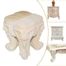 4x patas de muebles de madera, patas de muebles, patas de gabinete, patas de sofá, patas de mesa, patas de sofá, patas de muebles - color de la madera - Ver 7
