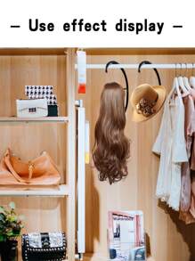 1Pc Wig Stand, Wig Head Stand For Multiple Wigs Collapsible Holder Wig Display Tool Travel Stand For All Wigs, Portable Wig Holder Hat Display Portable Travel Wig Holder Stands For Multiple Wig Head Stand Stable