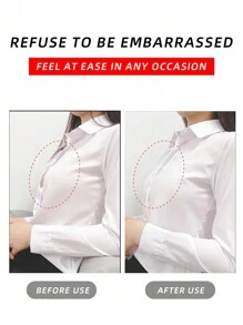 36 pièces Bandes de fixation double face de mode pour femmes, ruban transparent invisible, autocollants transparents sans couture pour col de chemise, convient aux vêtements et au corps, tous les tissus et types de peau, accessoires de sous-vêtements pour femmes, appropriés pour les centres commerciaux, les voyages, le travail quotidien et d'autres lieux publics