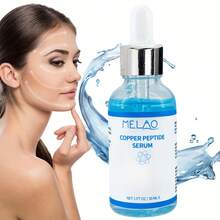 MELAO COPPER PEPTIDE SERUM Liquid Peptides - Multi Peptide Serum - Firming Skin Hydrating - Blue - View 2