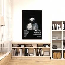 Pôster de álbum de música pop vintage, impressão em tela moderna, decoração para casa, para sala de estar, quarto, bar, decoração de corredor, presente de feriado perfeito, arte de parede, decoração de parede, 1 peça, sem moldura