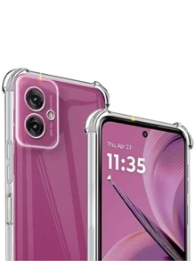 Protector Funda Transparente Acrigel Esquinas Reforzadas Compatible con Moto G55 5G - transparente - Ver 2