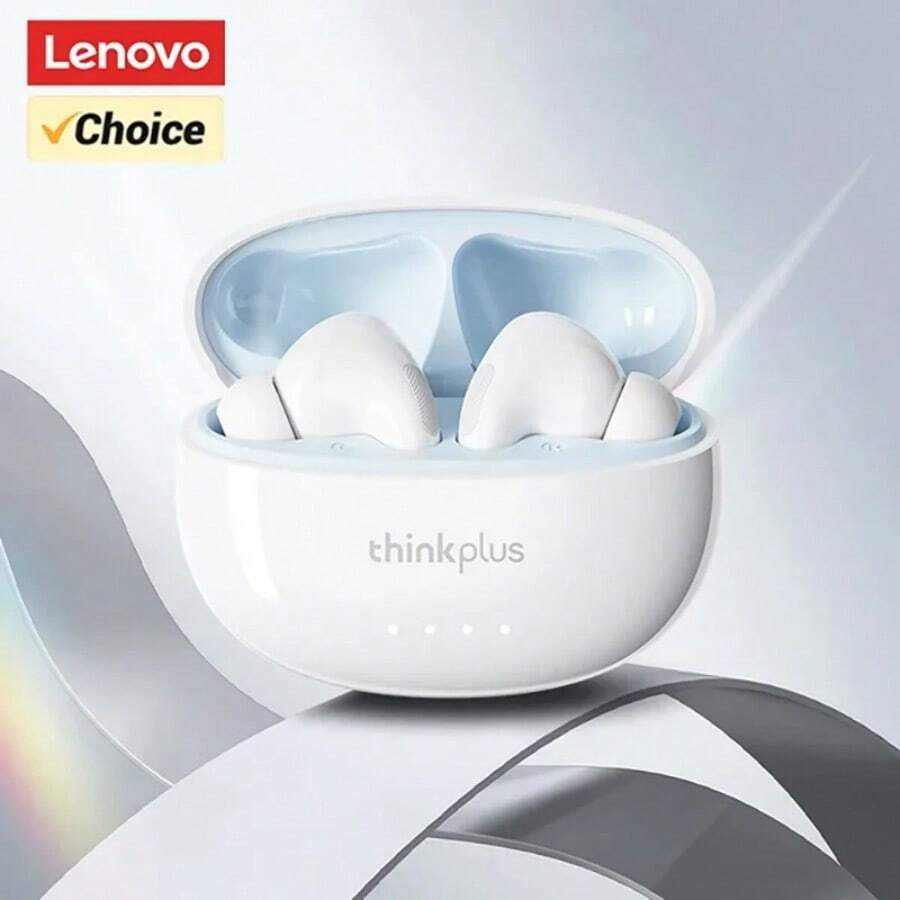 Lenovo Thinkplus LP5 PRO 无线蓝牙 5.4 耳机 TWS HiFi 音质游戏耳机 LP5Pro 运动耳机 超长待机带麦克风
