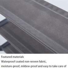 Zapateras Rack de zapatos for entrada, organizador de zapatos for trabajos pesados, estante de zapatos de pie for el armario, pasillo, dormitorio, montaje rápido Organizador de Zapatos    4 pisos - aleatorio - Ver 5