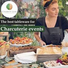 Disposable Palm Leaf 22" X 12" Trays (25 Pieces) Bamboo Like Serving Platters, Disposable Boards, Dinnerware For Weddings, Catering, Events