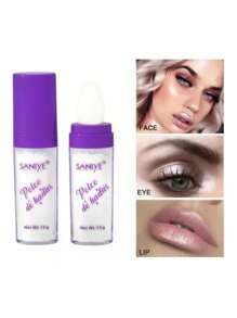 Polvo de Hadas Iluminador, Brillo Para Rostro y Cuerpo, 24h, Larga Duración, Brillos, Iluminador Glitter, Maquillaje. Acabado Brillante y Radiante, Iluminador Facial y Corporal, Glitter Facial y Corporal, Glitterin Powder, Resaltador, Iluminador Contorno Facial, Bronceador Brillante, Sombra de ojos, Blanco Plateado, Luz Alta. Tono del Maquillaje Blanco, Fairy Dust Glitter Highlighter Facial Body and Face, Iluminador Cabello, Brillo del Cuerpo, Look Magico. - Morado - Ver 7