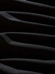 Women's 100% Cotton Nurse Medical Doctor Sweatshirt Creative Pink Bow Stethoscope Retro Sweet T-Shirt, Women's Christmas 220g Heavy Cotton T-Shirt (1 PC) - 黑色 - 查看 7