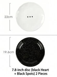 1 Set Pink Heart-Shaped Ceramic Dinnerware Set, Highly Attractive Ins Household Tableware, Including 3.3-Inch Dish, 4.5-Inch Bowl, Heart-Shaped Spoon, Handled Cup, 6-Inch Noodle Bowl, 7.8-Inch Plate, Chopsticks; Ideal Housewarming Gift With Creativity And Aesthetic Appearance School Supplies,Christmas Gift