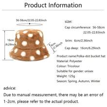 A Casual And Cute Knitted Hat, A Women's Outing, Shopping, Street Fashion, Simple And Versatile Bucket Hat, Highly Attractive, Small Fluffy Face, Warm And Thickened Basin Hat - A - View 5