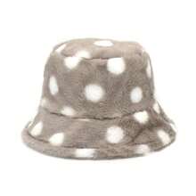 A Casual And Cute Knitted Hat, A Women's Outing, Shopping, Street Fashion, Simple And Versatile Bucket Hat, Highly Attractive, Small Fluffy Face, Warm And Thickened Basin Hat - A - View 13