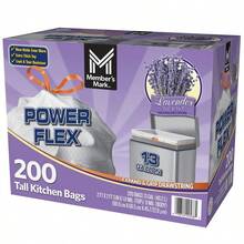Member's Mark Members Mark Tall Kitchen Drawstring Trash Bags (13 Gallon 200 Count Total) - Multicolor - View 3