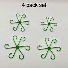 4pcs Plant Vine Trellises, Plastic Gardening Tools For Indoor Climbing Plants