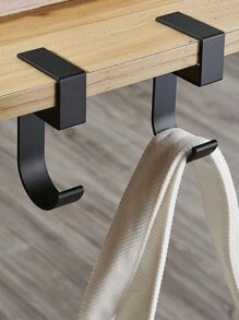 1 pezzo Gancio portatile per zaino, supporto per borsa spostabile per scrivania d'ufficio, accessorio da agganciare al bordo della scrivania in classe