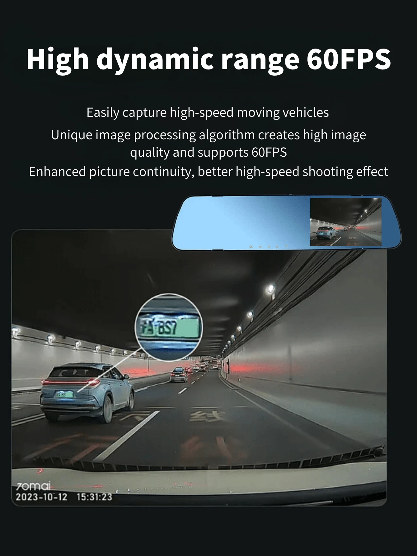 5-Inch 1080P Dual-Channel Dash Cam With High Definition Front And Rear ...