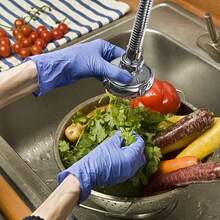 Kitchen Tap Spray Head 360°Swivel Spout Kitchen Sink Tap Spray Head Sink Sprayer Universal Faucet Extension For Kitchen Tap Nozzle Filter - Silver - View 6