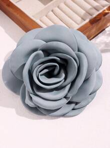 12.5-15 厘米多层精致面料山茶花胸针，适用于装饰连衣裙、西装等服饰配饰，用于衣服包包饰品学校办公室配饰衬衫夹克珠宝圣诞节万圣节衣服别针有趣可爱的教师礼物 - 彩色 - 查看 22