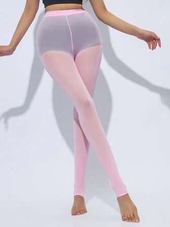 1 双女士优雅马镫紧身裤，休闲日常穿着