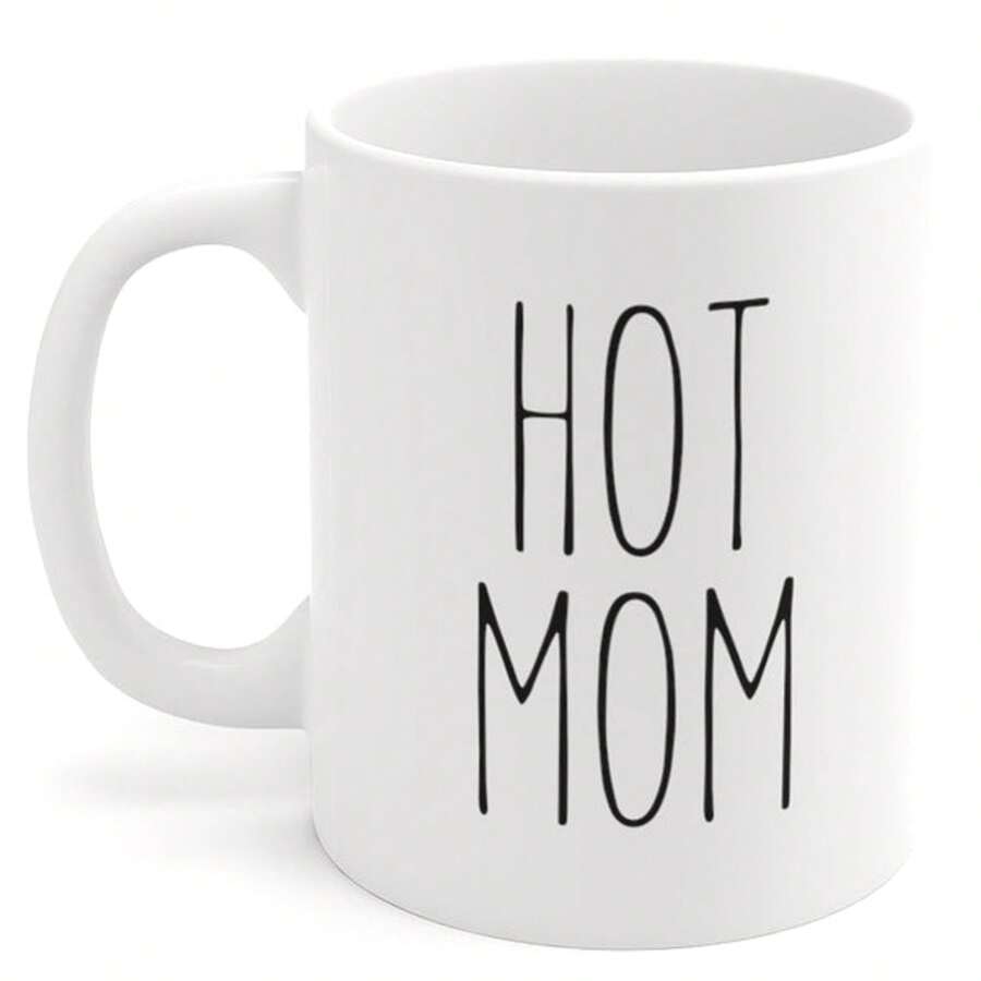 Hot Mom Mug, Mother's Day Mug, 11 Oz, Mother's Day Gift, Mug For Mom, Hot Mama Mug, Mug For New Mom, Hot Mama Hot Mom Gift - 11 OZ - Xem 1