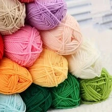 5 stuks ultrazachte handgehaakte stof, voor haken, breien en meerkleurige garens, doe-het-zelf-knutselgarens, 4-draads garen voor doe-het-zelf-sjaal, muts, trui, haakpakketten voor beginners, comfortabel en gezond leven