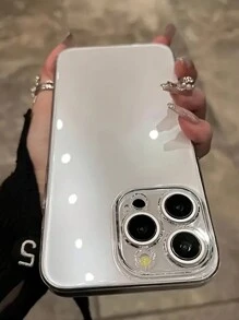 透明手机壳透明超薄软壳iPhone16Promax手机壳适用于苹果15Pro简约高级13/12全覆盖防摔14新款男女生11/X/Xr/7/8Plus防水防震防刮 - 無色 - 查看 3
