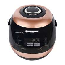 Rainaut 860W Auto 5L/169.09oz Aluminium Alloy + ABS Plastic Pearl Pot Pearl Tapioca Cooker W/ Intelligent Control Panel Pearl Maker,110V, 30*39*27cm/11.81*15.35*10.63inch - 美規B型插(110-127V) - 查看 4