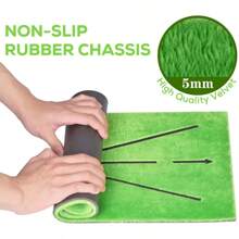 Golf Training Mat Swing Track Practice Marking Pad Detection Batting Ball Trace Directional Detection Mat