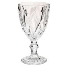Glass Cup Set 8 Pieces 330 ML Diamante Diamond Promotion!