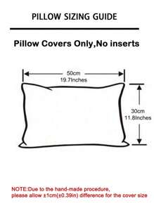 1pc Modern Minimalist Patchwork Pillow Cover, Sofa Cushion Cover, Pillow Not Included - Brown - View 3