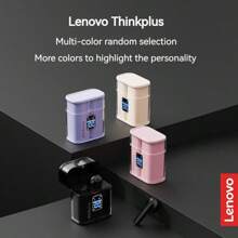 Thinkplus XT56 蓝牙耳机 无线降噪 高音质 半入耳式 - 黑色 - 查看 6