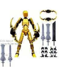 Conjunto de 13 figuras de acción Titan - Muñecos robots T13 completos impresos en 3D, figuras coleccionables para decoración y exhibición de escritorio