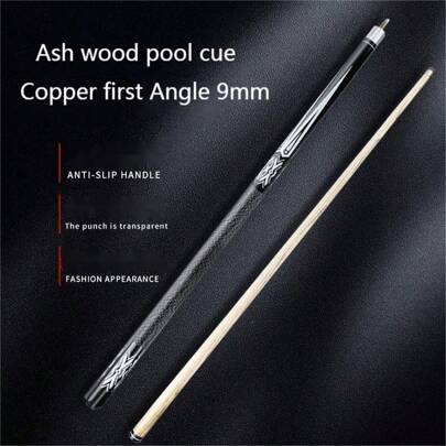 1 st 57" biljardköstav, dubbelledad snookerköpinne, 145 cm standard poolpinne, 9 mm litet huvud brons vertexspets, 13 mm stort huvud vitt Lacewood Pro-Weight skaft